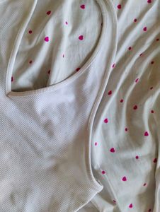 TOMMY HILFIGER White Ribbed Halter Neck Crop Top