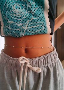 Delicate Beaded Belly Chain