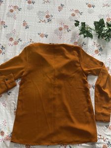 Mustard Formal Shirt - XS size