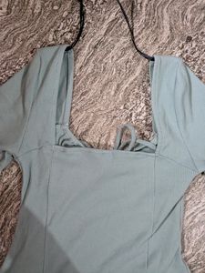H&amp;M Pastel Blue Mini Dress👗 - Free Delivery
