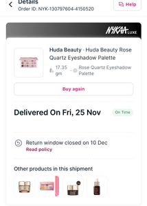Huda Beauty Rose Quartz Palette