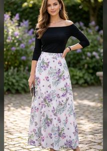 women long ethnic skirt