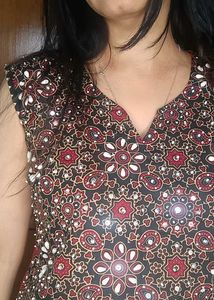 Sale !!!Patterned Sleeveless Top