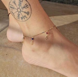 Lucky Clover Anklet