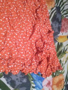 Cute Floral Mini Skirt