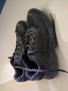 HRX UNISEX Black Sports Shoes