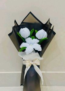 Handmade Crochet Flower Bouquet
