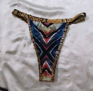 Vibrant Print Bikini Bottom