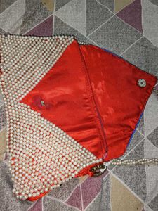 Handmade Beaded Clutch Bag