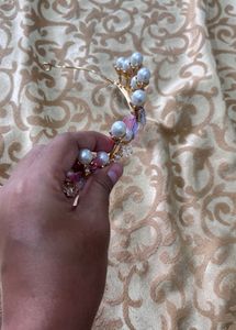 Butterfly Pearl Tiara