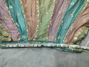 Pastel Color Party Wear Lehenga