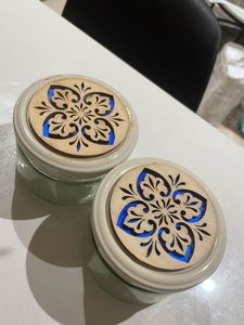 Glass Jars Set