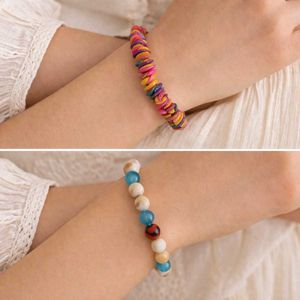 Boho Beaded Bracelets combo set