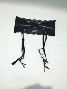 (173)Black Lace Garter Belt