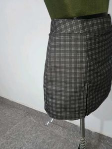 Sheer Printed Cami Top with mini skirt