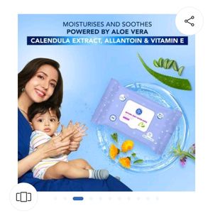 The Moms Co. Natural Baby Water Wipes (72 Wipe