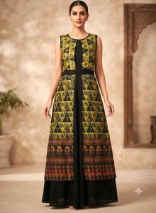 Embellished Geometric Kurta 💝🍀