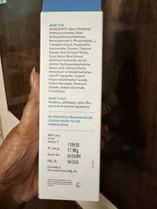 Plum Rice Water &amp; Niacinamide Hybrid Sunscreen SPF