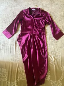 Elegant Wrap Dress