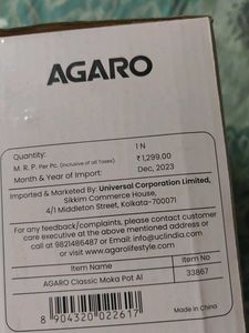 AGARO Moka Pot - Classic