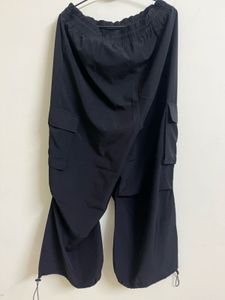 Women Black Crago Trackpants