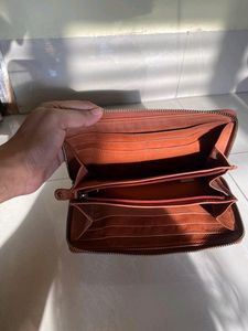 💯 pure Leather Ladies Wallet