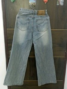 Light Wash Wide Leg Jeans