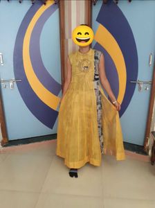 Yellow &amp; Grey Dress