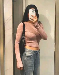 Cozy Heathered Long Sleeve Top