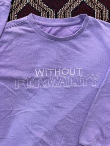 Lavender Crewneck Sweatshirt