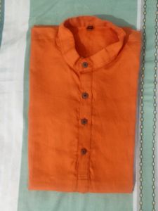 Orange Ethnic Kurta