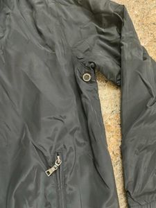 Prada Black Hooded Jacket