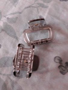 Clear Hair Claw Clips (Set of 2)
