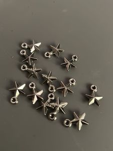 Silver Star Charms Bulk