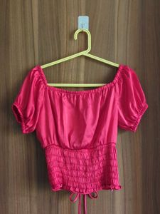 Satin Corset Top