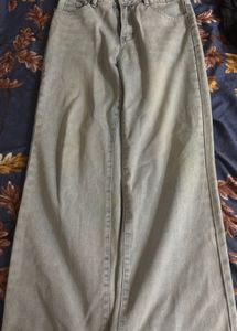 Wide Leg Light Wash Jeans