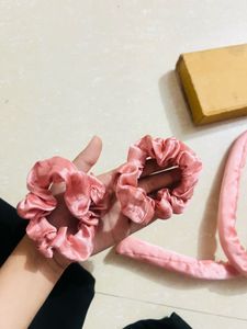 Satin Heatless Curling Rod Set