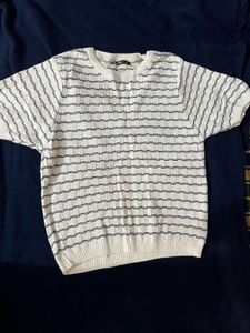 Striped Knit Tee