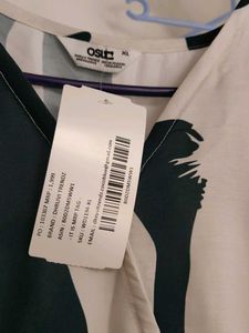 OSLE XL Abstract Print Dress
