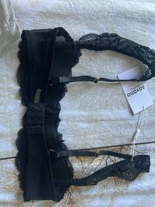 Savana Black Lace Bra with Tag