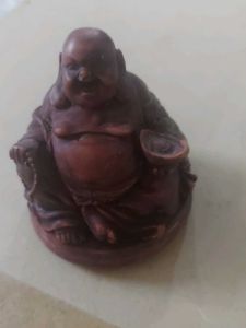 Laughing Buddha Statue Sitting Figurine