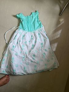 Cute Polka Dot &amp; Floral Print Dress