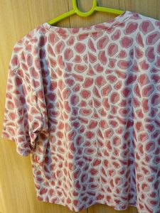 Pink Leopard Print T-Shirt