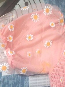 Top With Puff Sleeves