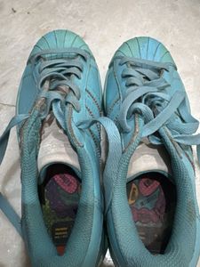 Blue Adidas Sneakers