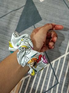 Satin Scrunchie Set of 2