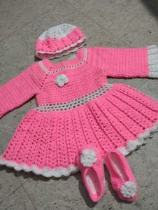 Cute Handmade Crocheted Dress