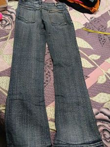 COMBO - Two Stylish Washed Jeans with Embellished