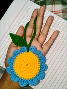 Handmade Crochet Flower Charm