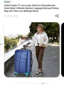 Safari Suitcase Large Size